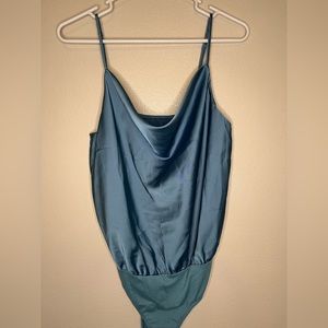 Dusty Blue size large tank bodysuit